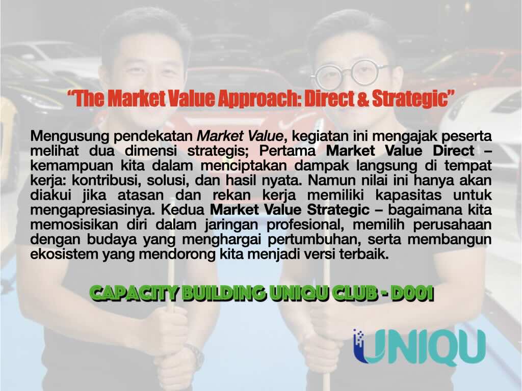 The Market Value Approach