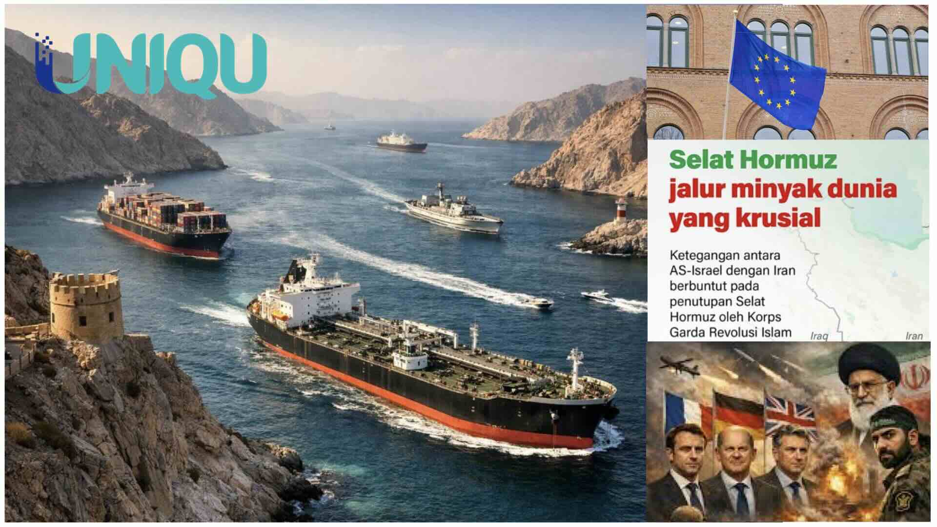 Selat Hormuz Tutup, Dompet Dunia Terbakar