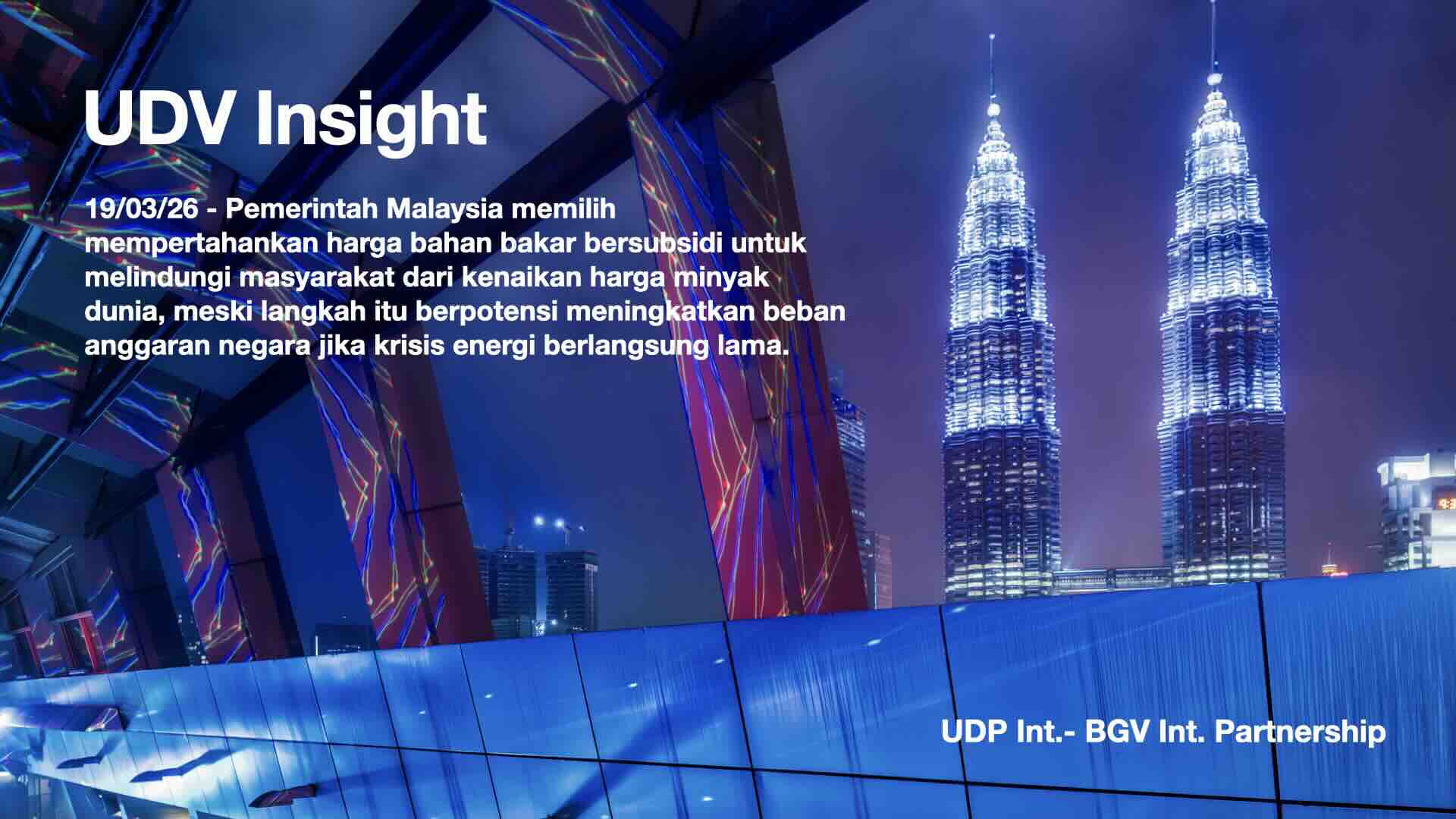 Harga Minyak Global Naik, Malaysia Pertahankan Subsidi BBM untuk Lindungi Konsumen