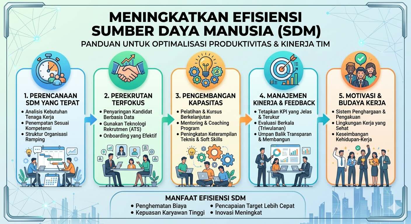Jangan Jual Efisiensi SDM ke CEO Indonesia